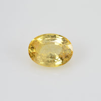 1.86 cts Natural Yellow Sapphire Loose Gemstone Oval Cut