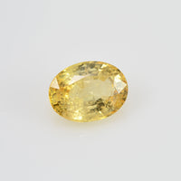 1.86 cts Natural Yellow Sapphire Loose Gemstone Oval Cut