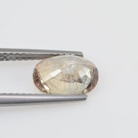 2.09 cts Natural Yellow Sapphire Loose Gemstone Oval Cut