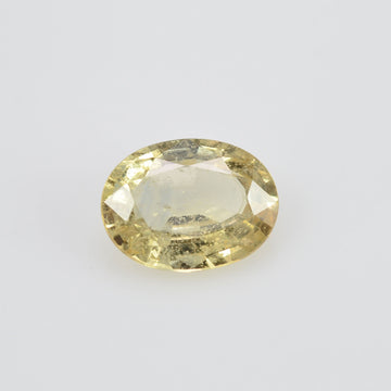 1.67 cts Natural Yellow Sapphire Loose Gemstone Oval Cut