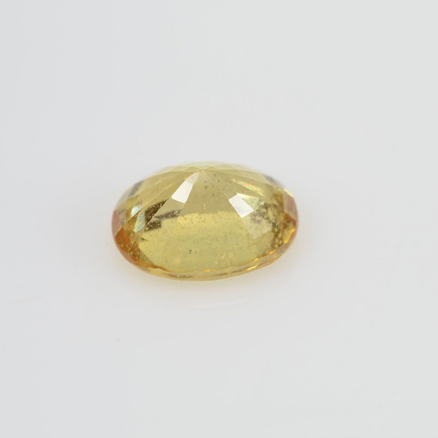 1.78 cts Natural Yellow Sapphire Loose Gemstone Oval Cut