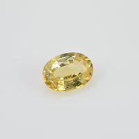 0.93 cts Natural Yellow Sapphire Loose Gemstone Oval Cut