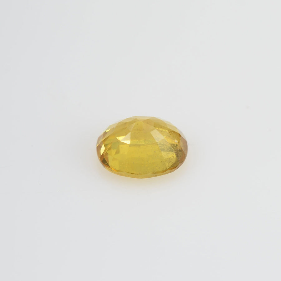 0.95 cts Natural Yellow Sapphire Loose Gemstone Oval Cut