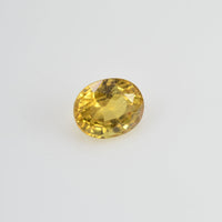 0.95 cts Natural Yellow Sapphire Loose Gemstone Oval Cut
