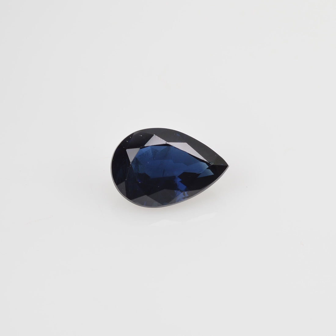 0.78 cts Natural Blue Sapphire Loose Gemstone Pear Cut