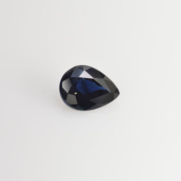 0.74 cts Natural Blue Sapphire Loose Gemstone Pear Cut