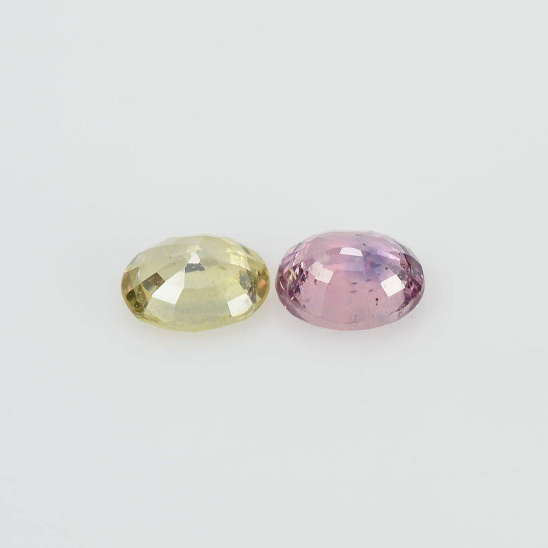 1.66 cts Natural Fancy Sapphire Loose Pair Gemstone Oval Cut