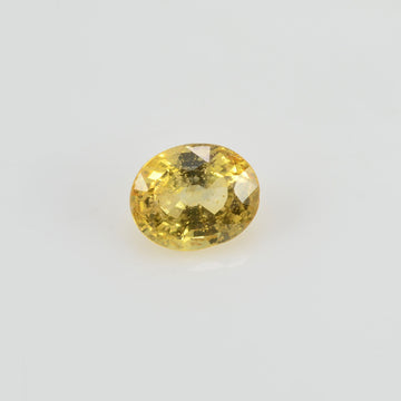 0.82 cts Natural Yellow Sapphire Loose Gemstone Oval Cut