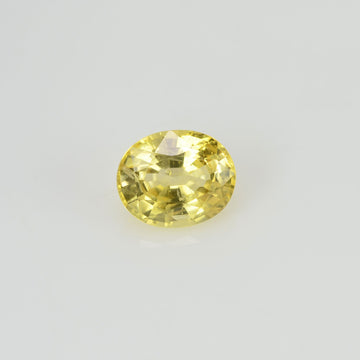 0.85 cts Natural Yellow Sapphire Loose Gemstone Oval Cut
