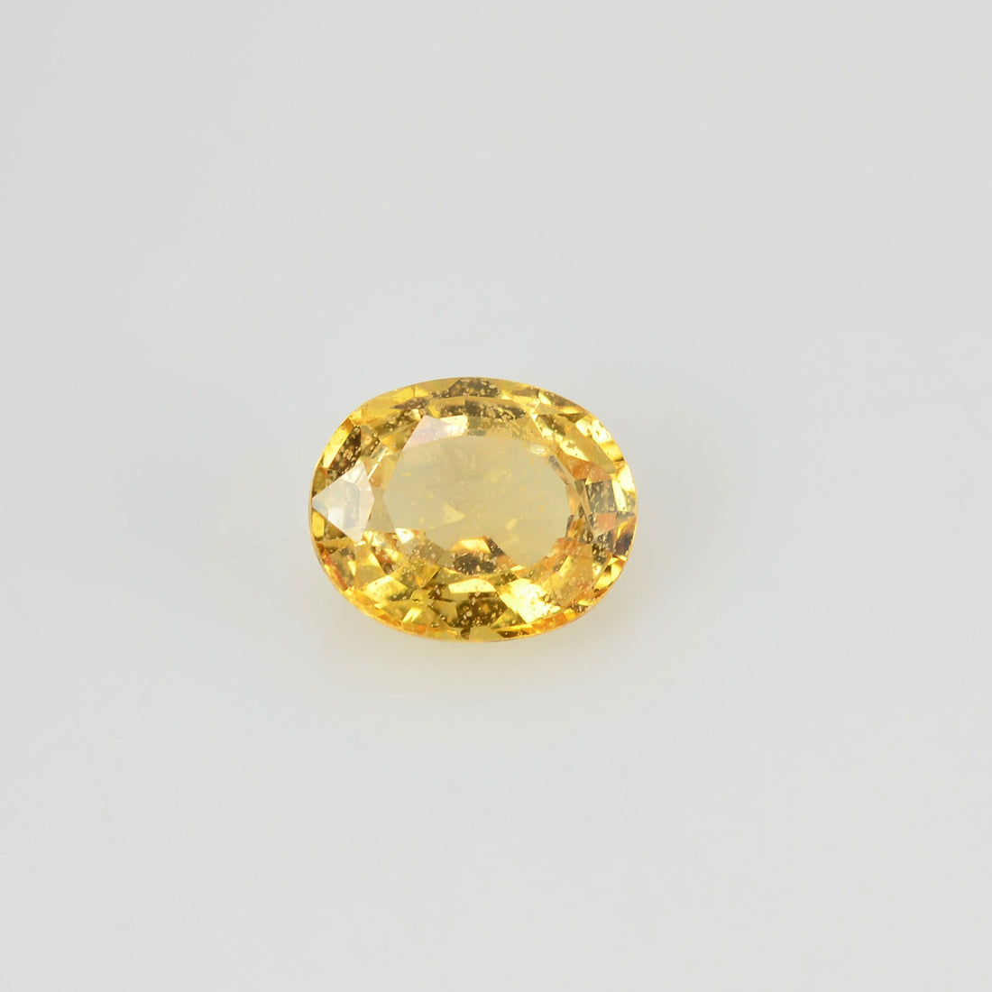 0.80 cts Natural Yellow Sapphire Loose Gemstone Oval Cut