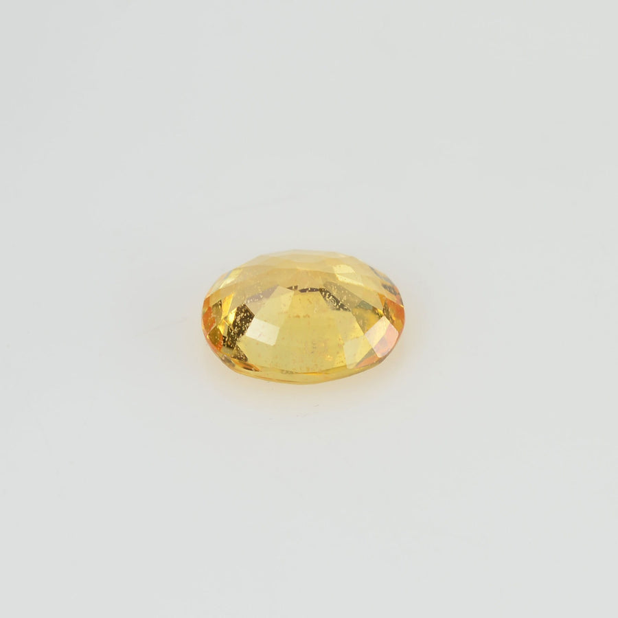 0.80 cts Natural Yellow Sapphire Loose Gemstone Oval Cut