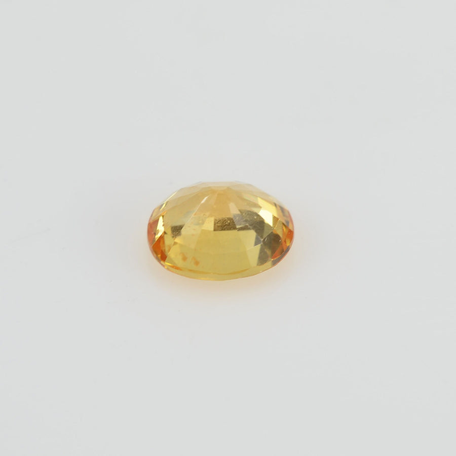 0.86 cts Natural Yellow Sapphire Loose Gemstone Oval Cut