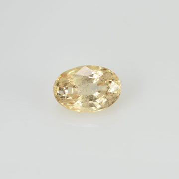 1.10 cts Natural Yellow Sapphire Loose Gemstone Oval Cut