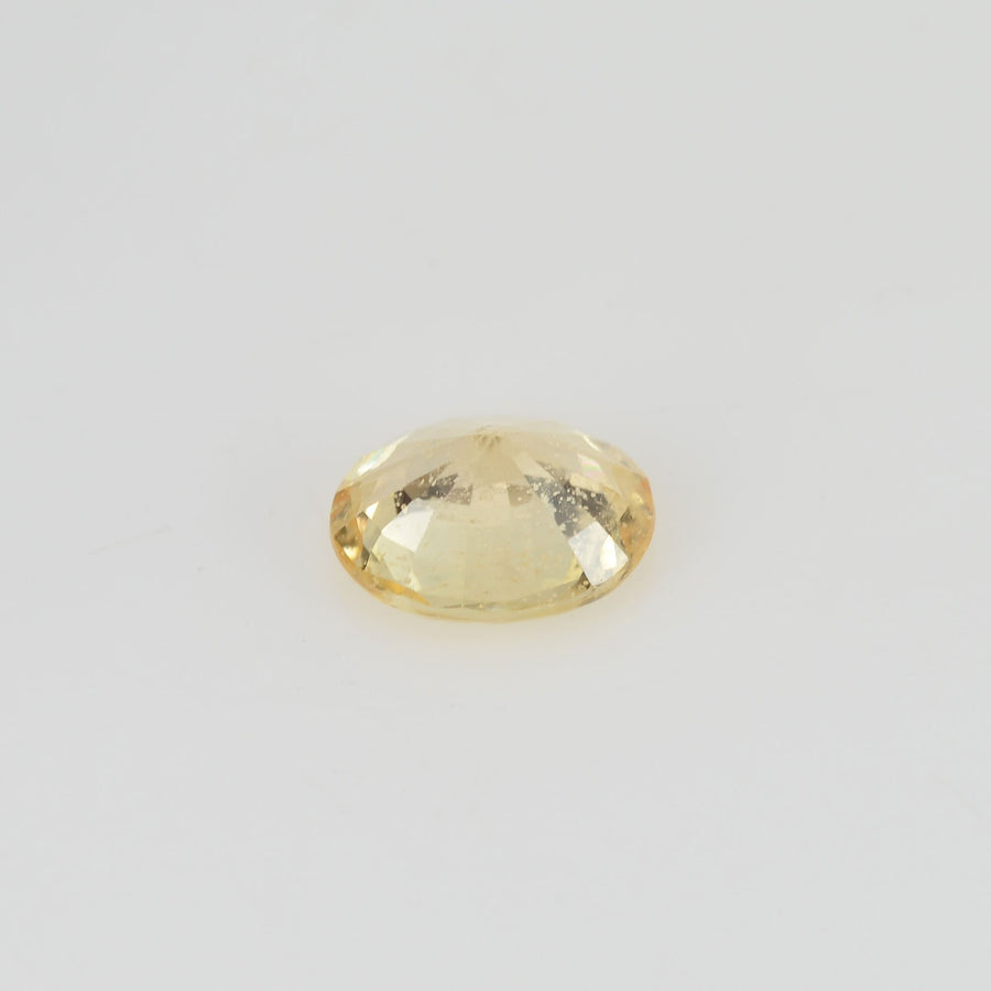 0.74 cts Natural Yellow Sapphire Loose Gemstone Oval Cut