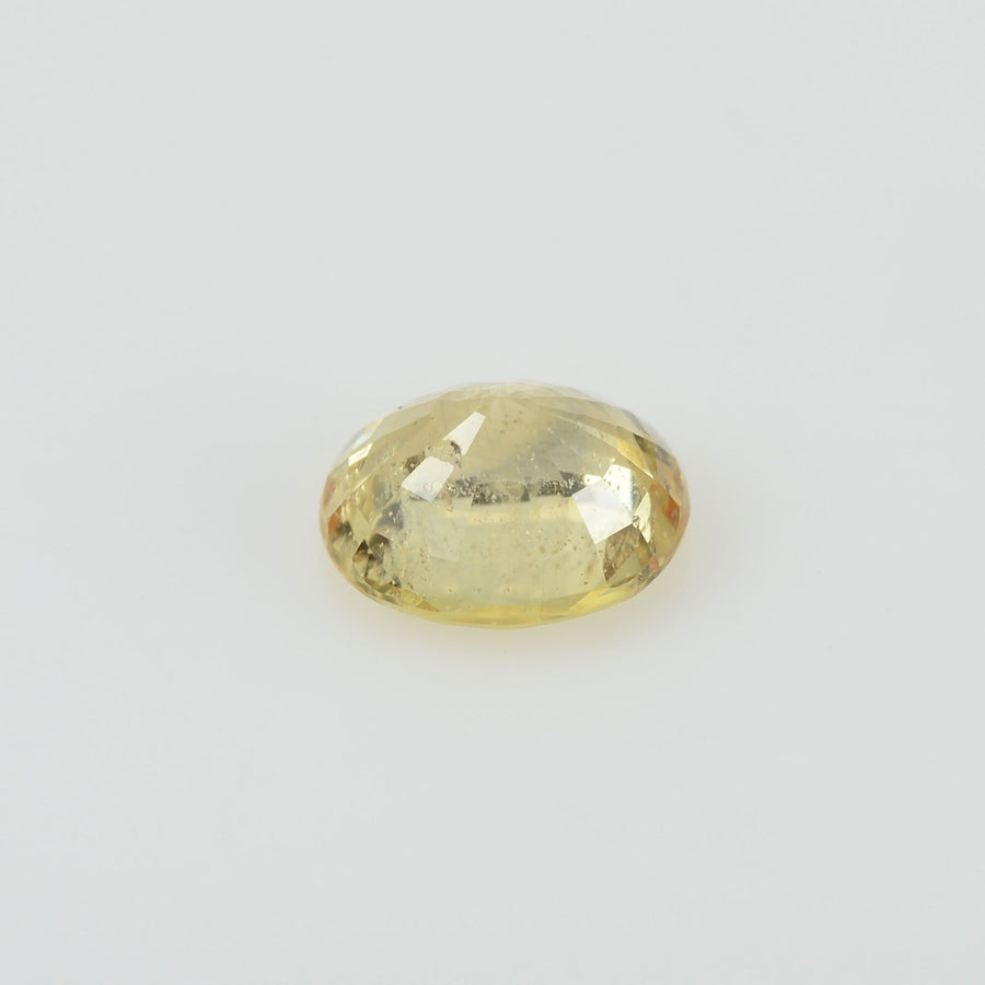 1.31 cts Natural Yellow Sapphire Loose Gemstone Oval Cut