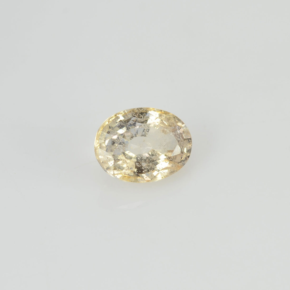 0.91 cts Natural Yellow Sapphire Loose Gemstone Oval Cut