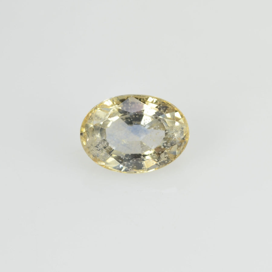 1.42 cts Natural Yellow Sapphire Loose Gemstone Oval Cut