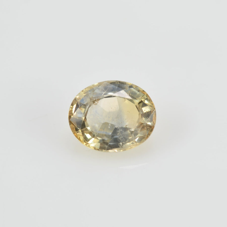 1.33 cts Natural Yellow Sapphire Loose Gemstone Oval Cut