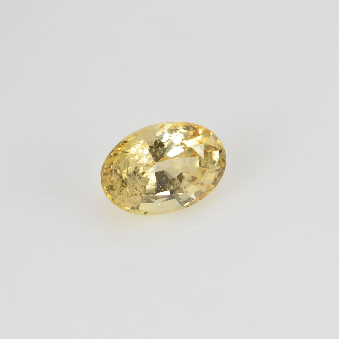 1.20 cts Natural Yellow Sapphire Loose Gemstone Oval Cut