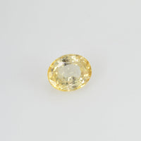 0.81 cts Natural Yellow Sapphire Loose Gemstone Oval Cut