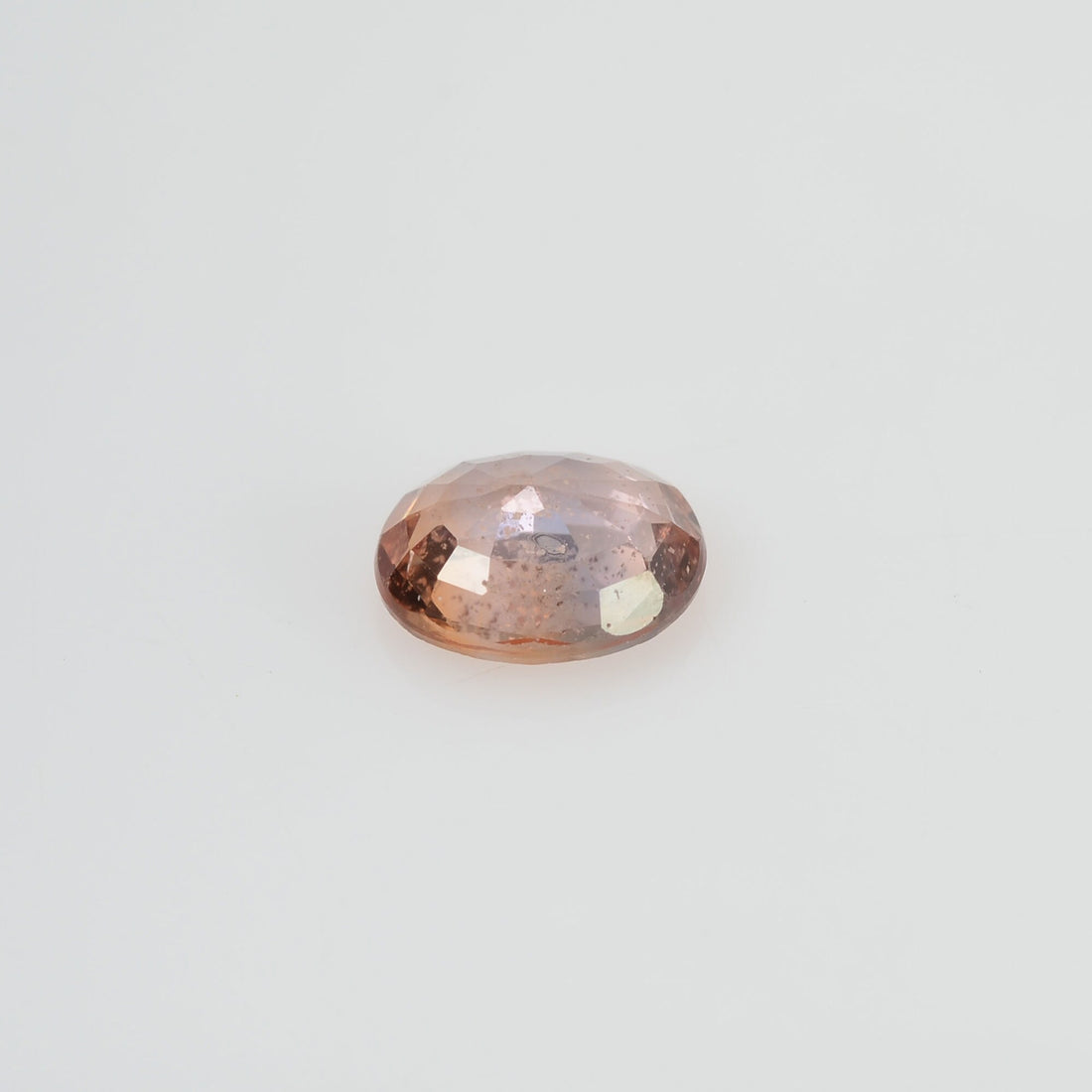 0.64 cts Natural Peach Sapphire Loose Gemstone Oval Cut
