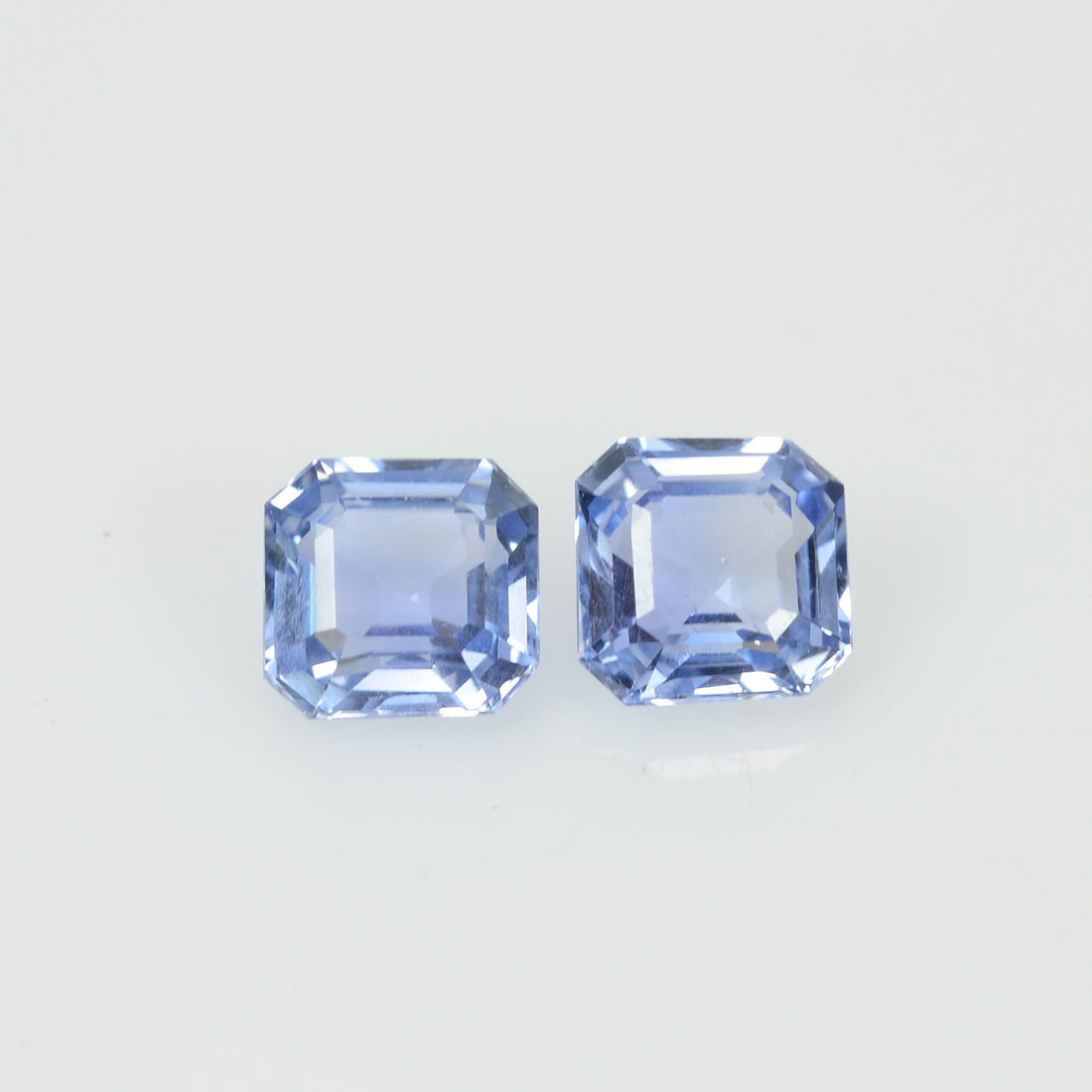 1.00 Cts Natural Blue Sapphire Loose Pair Gemstone Octagon Cut