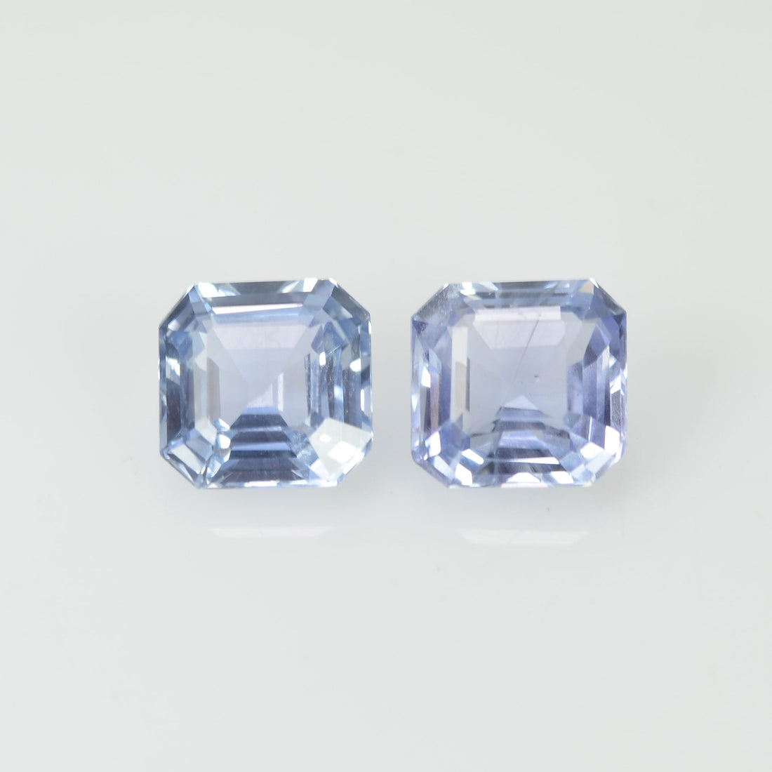 1.39 Cts  Natural Blue Sapphire Loose Pair Gemstone Octagon Cut - Thai Gems Export Ltd.