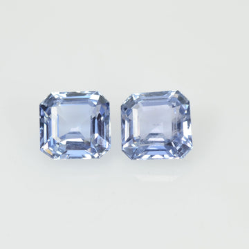 1.60 Cts Natural Blue Sapphire Loose Pair Gemstone Octagon Cut