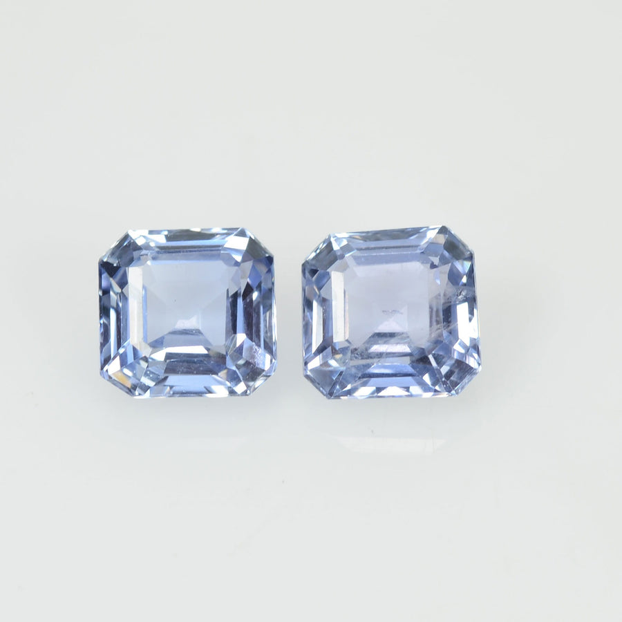 1.60 Cts Natural Blue Sapphire Loose Pair Gemstone Octagon Cut