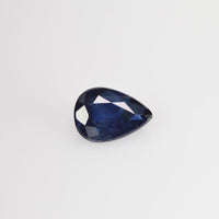 7x5 Natural Calibrated Sri Lanka Blue Sapphire Loose Gemstone Pear Cut