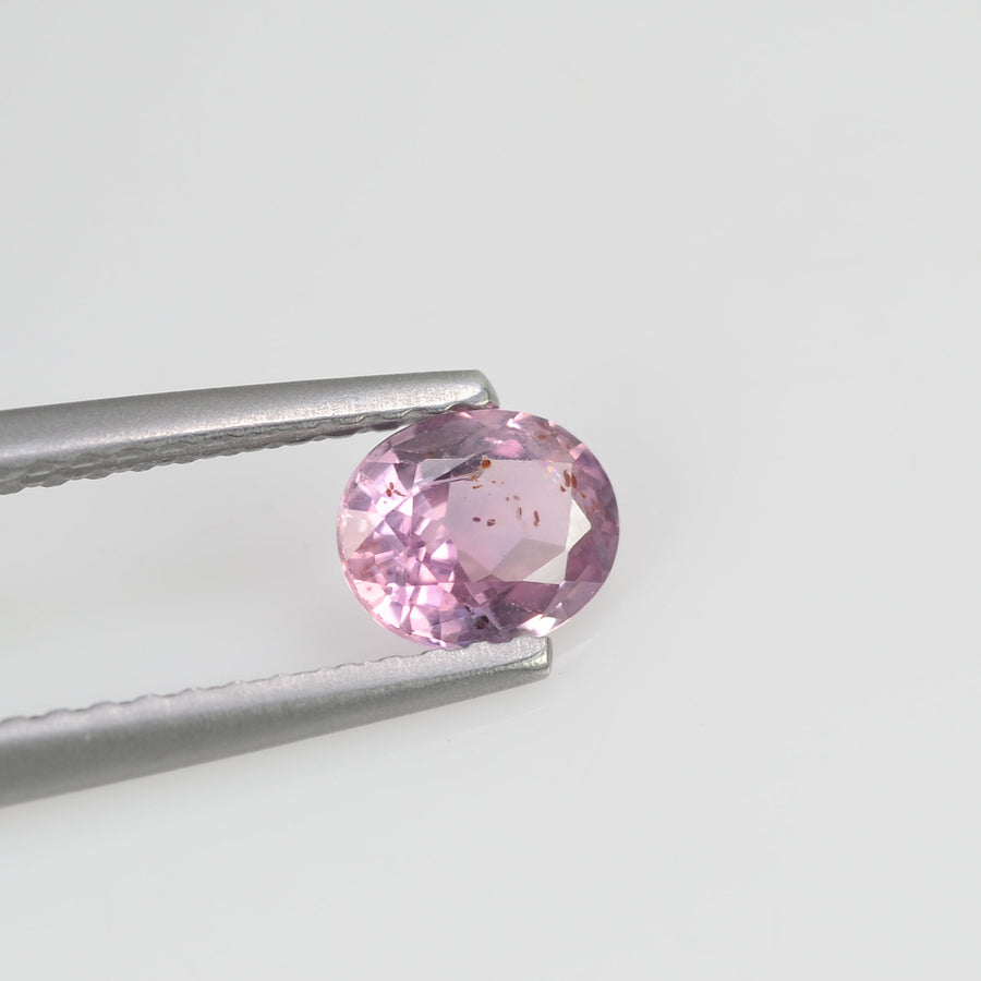 0.59 cts Natural Fancy Pink Sapphire Loose Gemstone oval Cut