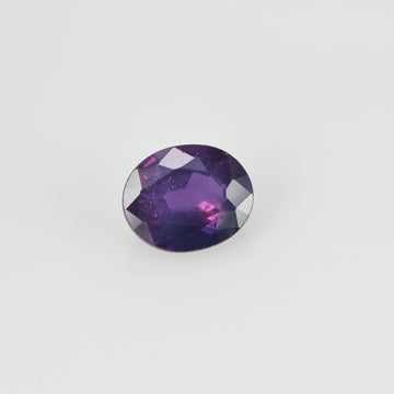 0.85 cts Natural Purple Sapphire Loose Gemstone Oval Cut