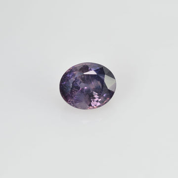 0.88 cts Natural Purple Sapphire Loose Gemstone Oval Cut