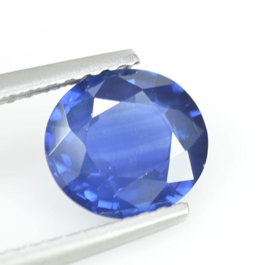 1.52 cts Natural Blue Sapphire Loose Gemstone Oval Cut