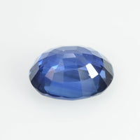 1.50 cts Natural Blue Sapphire Loose Gemstone Oval Cut