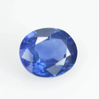 1.30 cts Natural Blue Sapphire Loose Gemstone Oval Cut