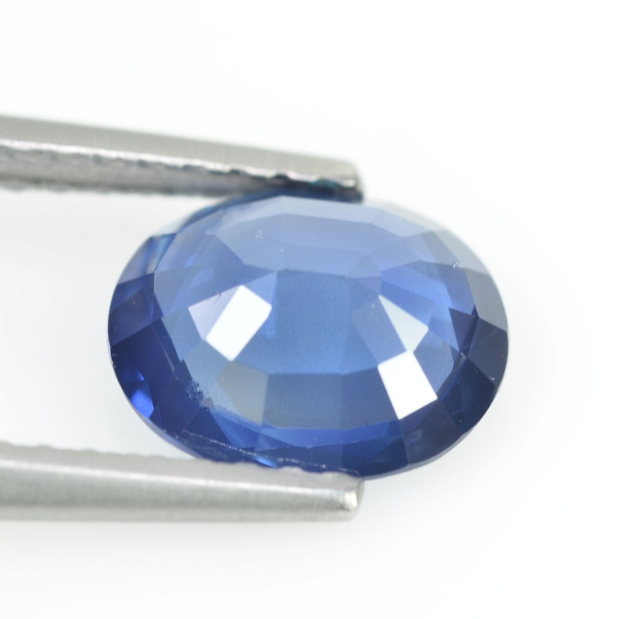 1.52 cts Natural Blue Sapphire Loose Gemstone Oval Cut
