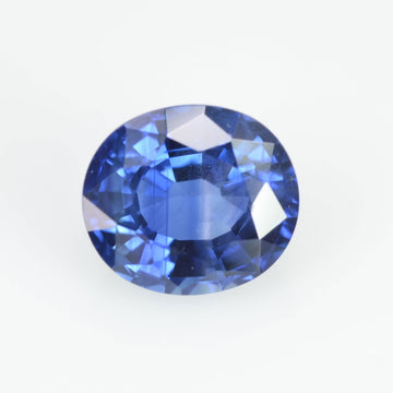 1.37 cts Natural Blue Sapphire Loose Gemstone Oval Cut