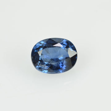 0.58 cts Natural Blue Sapphire Loose Gemstone Oval Cut