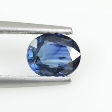 0.74 cts Natural Blue Sapphire Loose Gemstone Oval Cut