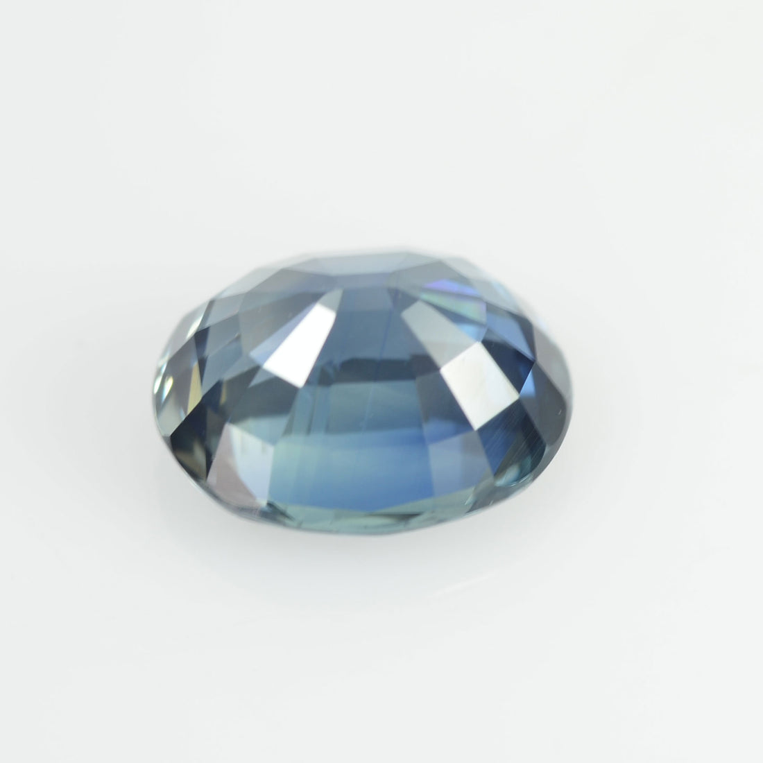 1.23 cts Natural Teal Blue Green Sapphire Loose Gemstone Oval Cut - Thai Gems Export Ltd.