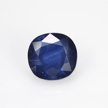 5.55 cts Natural Blue Sapphire Loose Gemstone Cushion Cut