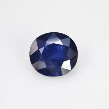 9.00mm Natural Blue Sapphire Loose Gemstone Round Cut