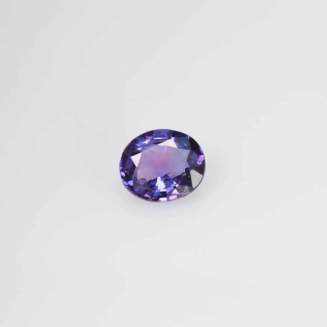 0.73 cts Natural Purple Sapphire Loose Gemstone Oval Cut