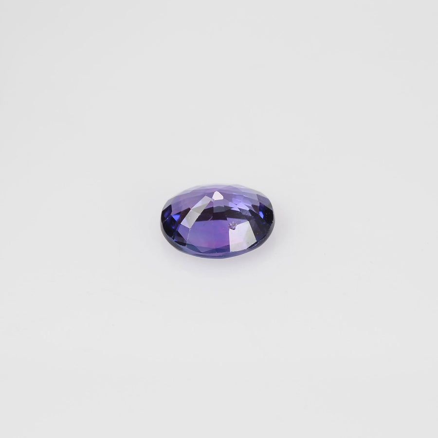 0.73 cts Natural Purple Sapphire Loose Gemstone Oval Cut