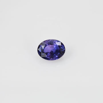 0.78 cts Natural Purple Sapphire Loose Gemstone Oval Cut