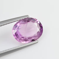 2.69 cts Natural Fancy Pink Sapphire Loose Gemstone oval Cut