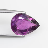 3.43 cts Natural Fancy Pink Sapphire Loose Gemstone Pear Cut