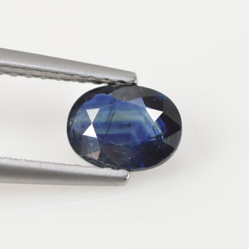 0.81 Cts Natural Blue Sapphire Loose Gemstone Oval Cut