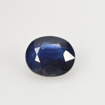 0.96 Cts Natural Blue Sapphire Loose Gemstone Oval Cut